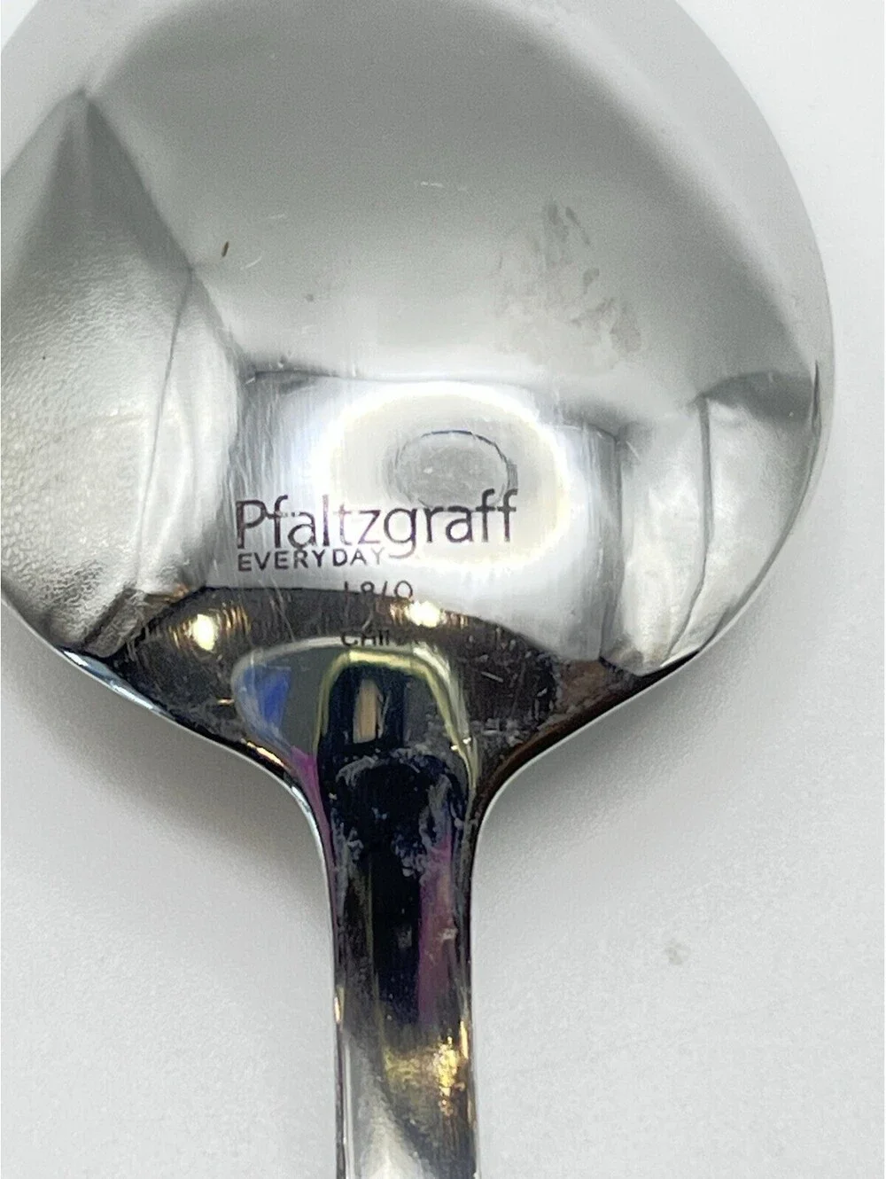 Pfaltzgraff Linear 18/0 Stainless Flatware Silverware 2 pcs Teaspoons 3045.3